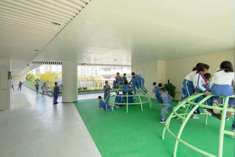 一十一建筑丨深圳福田新沙小学 建筑设计 丨中国深圳