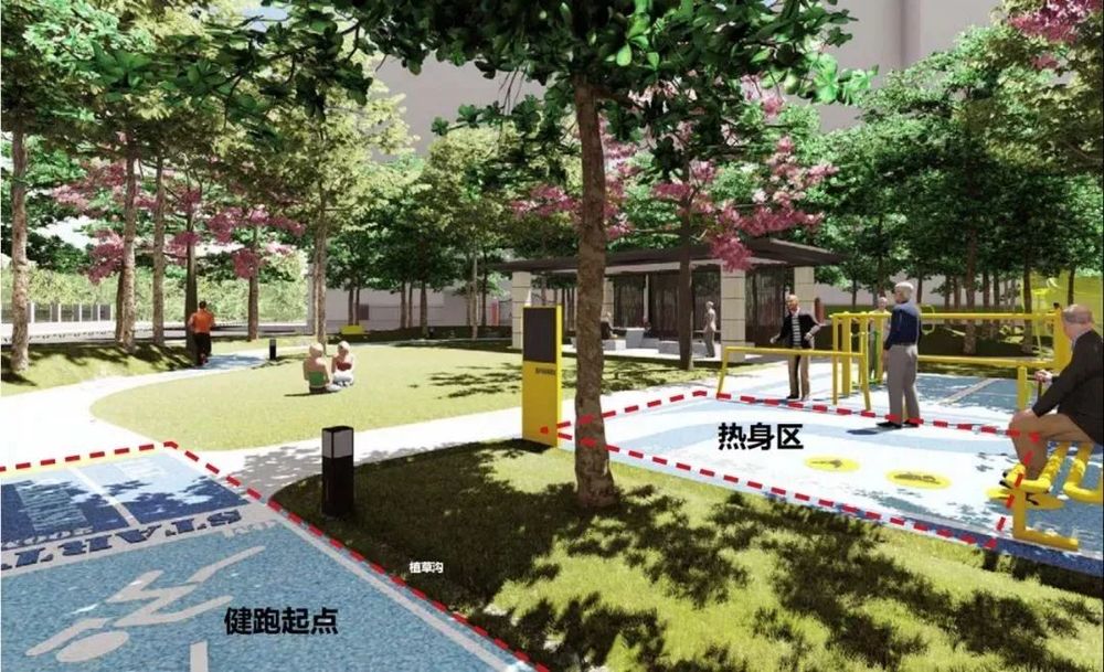 深圳福田区景田北社区公园群 | 首个社区公园群的设计魅力