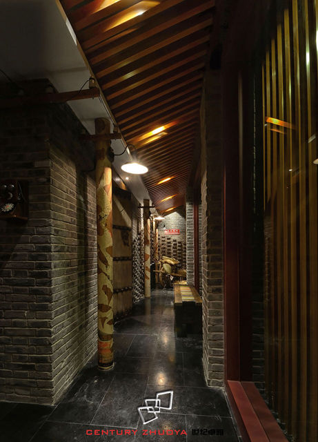 北京瓷气餐厅 | 京味浓郁的铝方通设计
