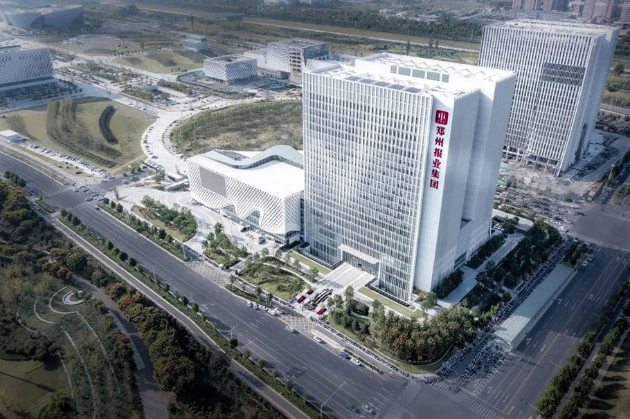 郑州报业大厦 | 传统媒体与现代设计的完美融合