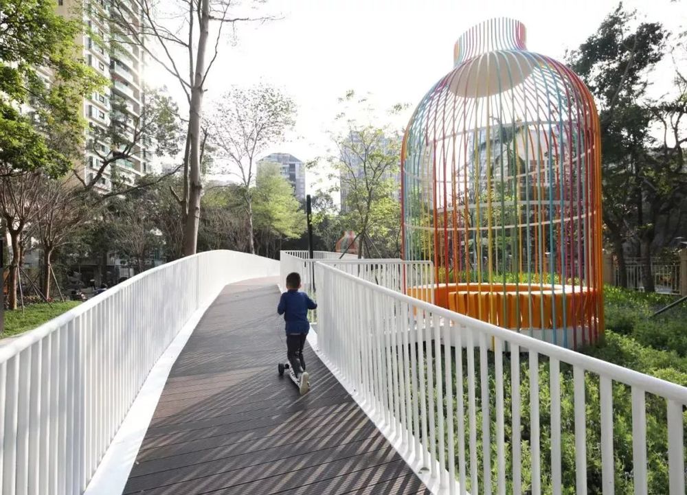 深圳福田区景田北社区公园群 | 首个社区公园群的设计魅力