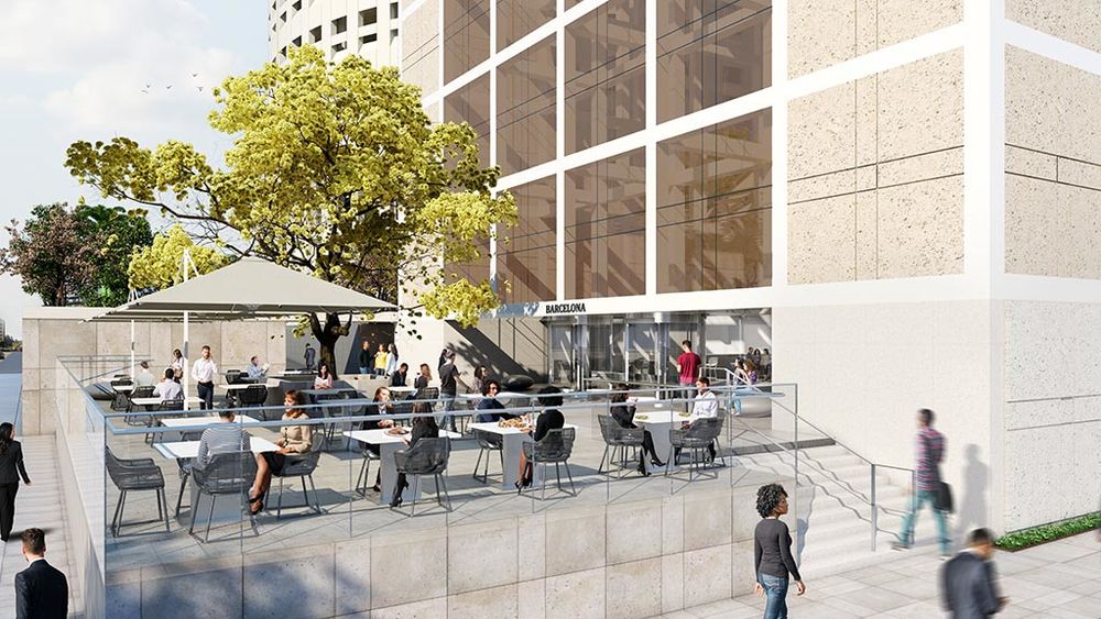 Tampa 地标建筑 Rivergate Tower 翻新升级，打造优雅新入口