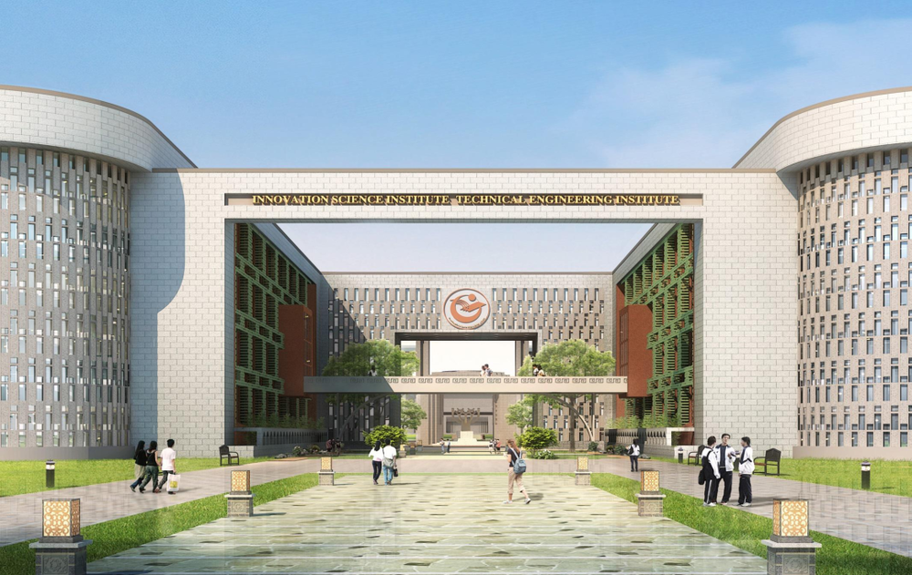 集约化中小学建筑设计 | 以空中平台和垂直布局为例