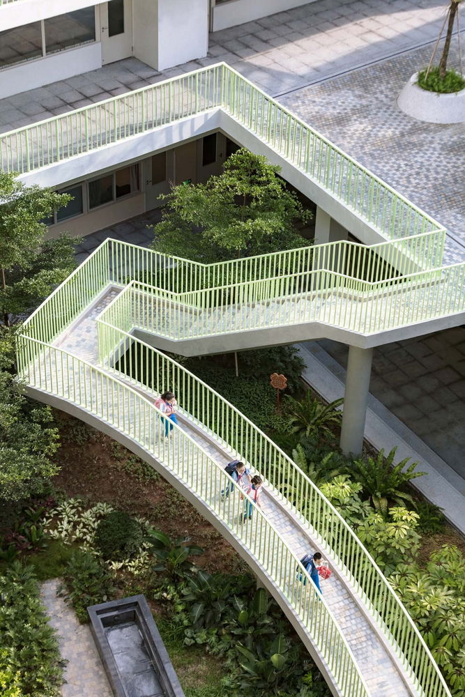 一十一建筑丨深圳福田新沙小学 建筑设计 丨中国深圳