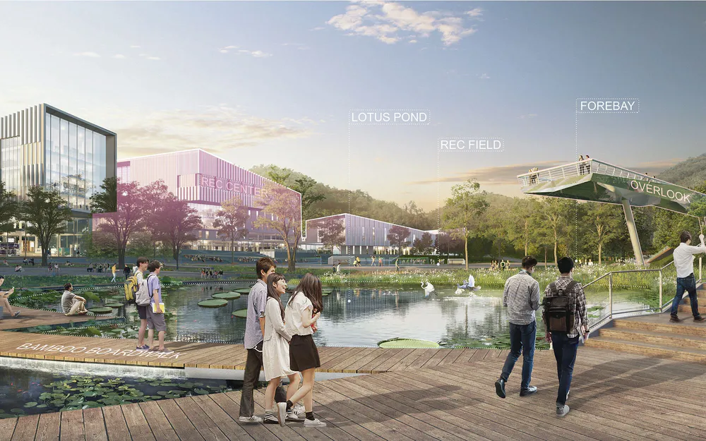Xinyang University South Bay Campus Master Plan