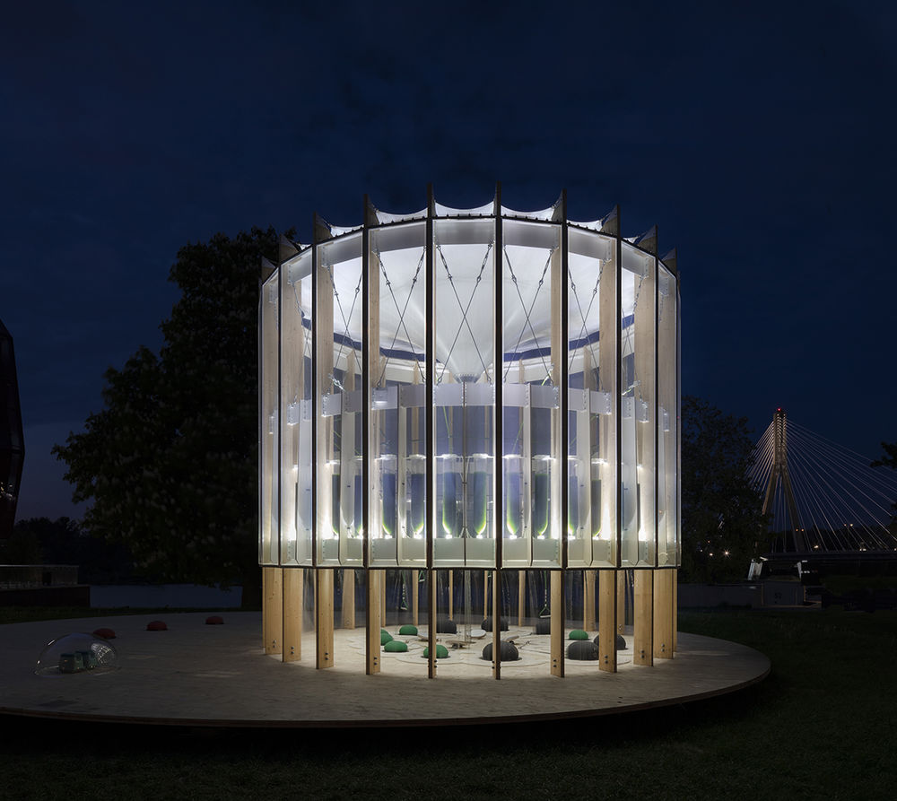 “AirBubble”空气净化游乐场，华沙 / ecoLogicStudio