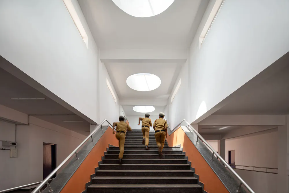 Academic block- The Sangolli Rayanna Sainik school