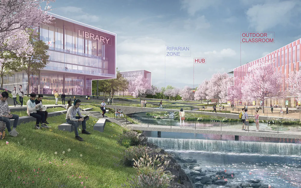 Xinyang University South Bay Campus Master Plan
