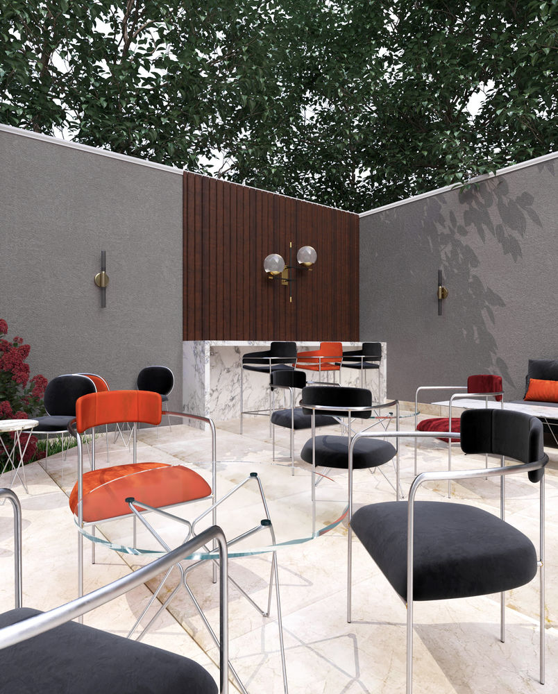 alBaraka Bank Exterior Redesign + Cafeteria Design