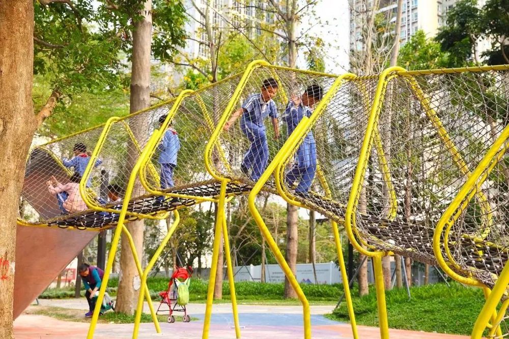 深圳福田区景田北社区公园群 | 首个社区公园群的设计魅力