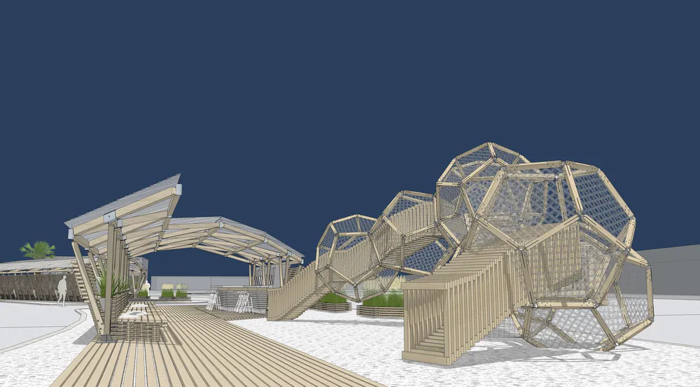 RECREATIONAL ZONE IN DIRIYAH OASIS PARK 2019
