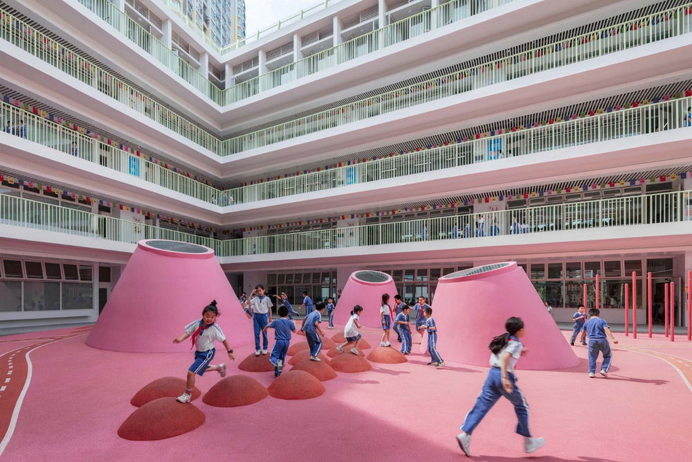 一十一建筑丨深圳福田新沙小学 建筑设计 丨中国深圳