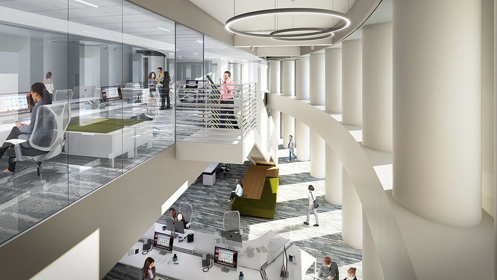 Tampa 地标建筑 Rivergate Tower 翻新升级，打造优雅新入口