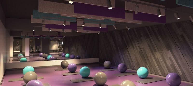 上海ANYTIME FITNESS长寿路店，动感酷炫的全新设计开启健身新时代