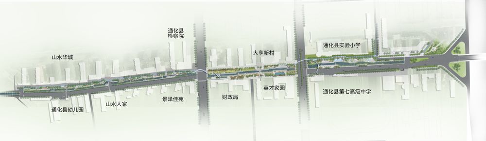 通化县乌拉草沟河综合改造项目 / 水石设计