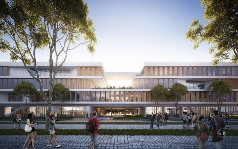上海交通大学闵行校区智能大楼 | 超长体量科研实验建筑