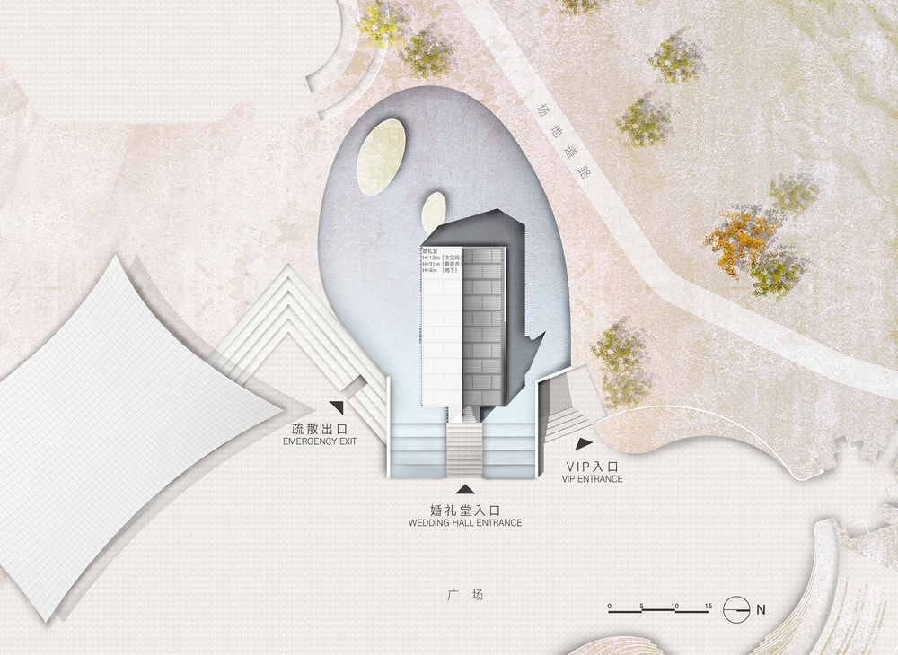 藏马山月空礼堂，青岛 / BUZZ庄子玉工作室