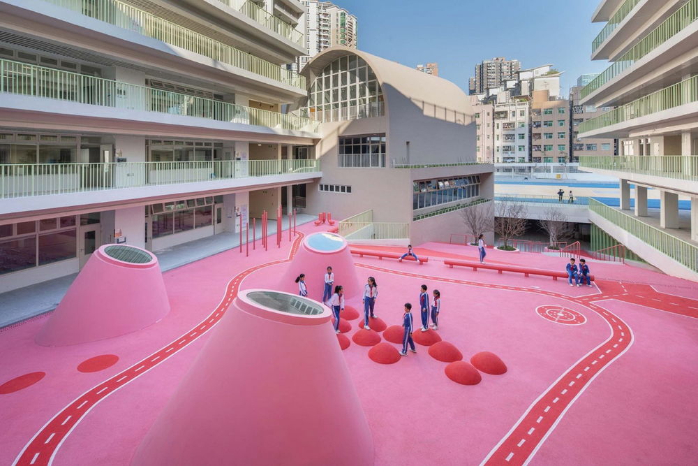 一十一建筑丨深圳福田新沙小学 建筑设计 丨中国深圳