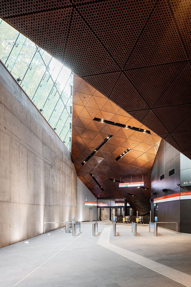 Aalto University Metro Station | ALA Architects
