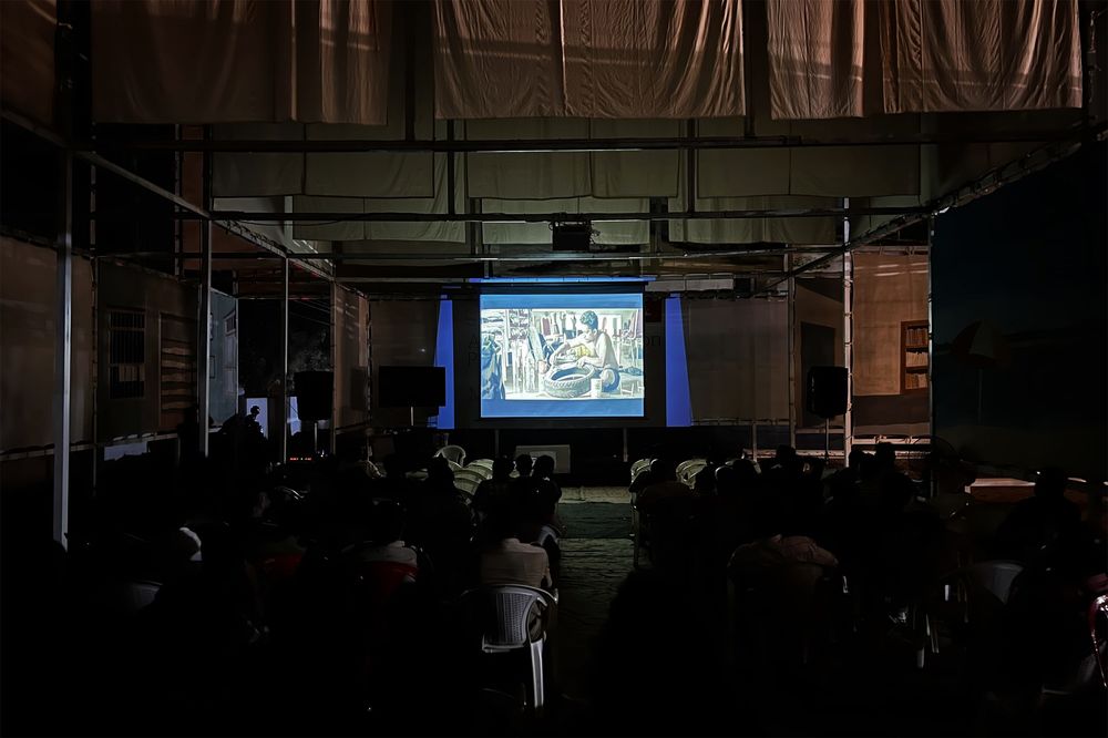 「幕后」布景画廊 | 2023 ITFOK 临时展馆 / LIJO.RENY.architects
