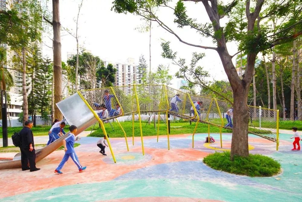 深圳福田区景田北社区公园群 | 首个社区公园群的设计魅力
