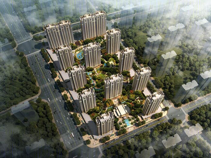 杭州融创瑷颐湾住宅景观 | 自然优美的人居环境