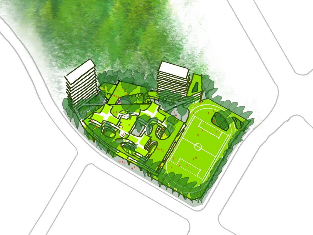 HDD华都设计丨深圳市第三十三高级中学 建筑设计 丨中国深圳