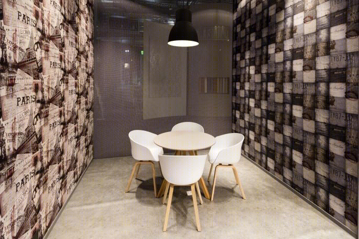 法兰克福展会上的 Grandeco 壁纸展厅 | Franken Standbouw 打造的真实家居空间
