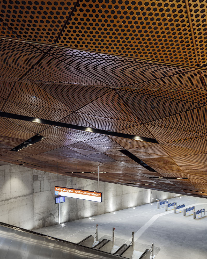 Aalto University Metro Station | ALA Architects
