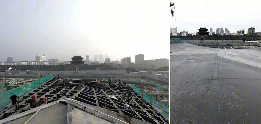 苏州仁恒仓街商业展示馆 | 新旧对话的场所复兴