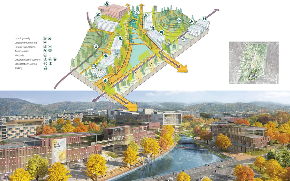 Xinyang University South Bay Campus Master Plan