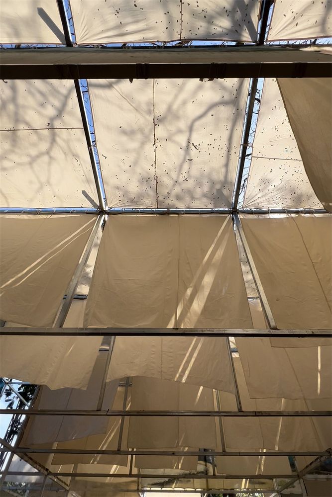 「幕后」布景画廊 | 2023 ITFOK 临时展馆 / LIJO.RENY.architects