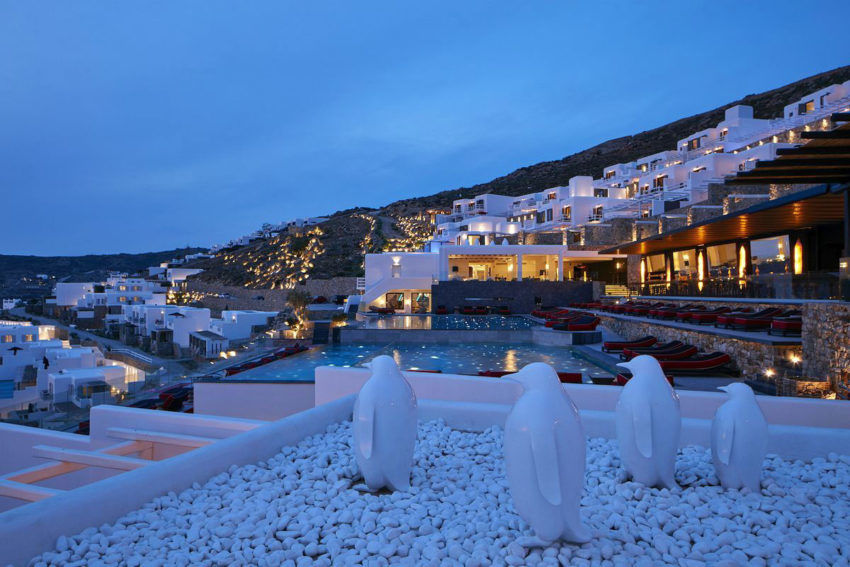 希腊 Mykonos 豪华海滩度假村——天堂般的住宿体验