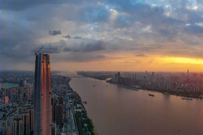 武汉绿地中心 | 华中第一高楼的瑰丽摄影展