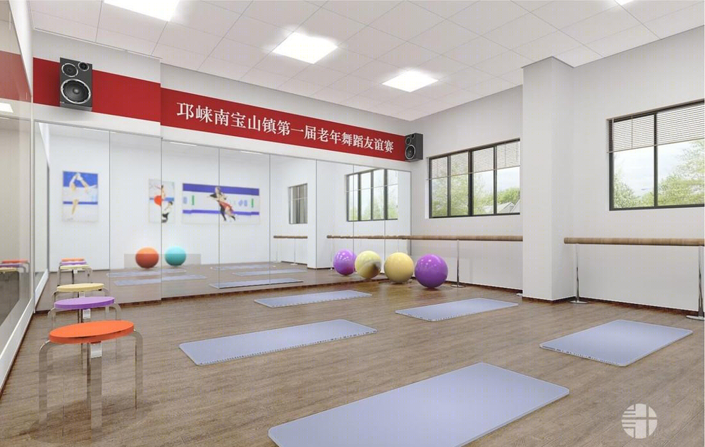 现代社区服务中心室内设计案例分析