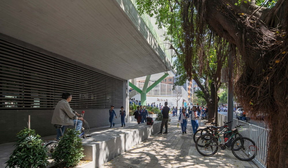 一十一建筑丨深圳福田新沙小学 建筑设计 丨中国深圳