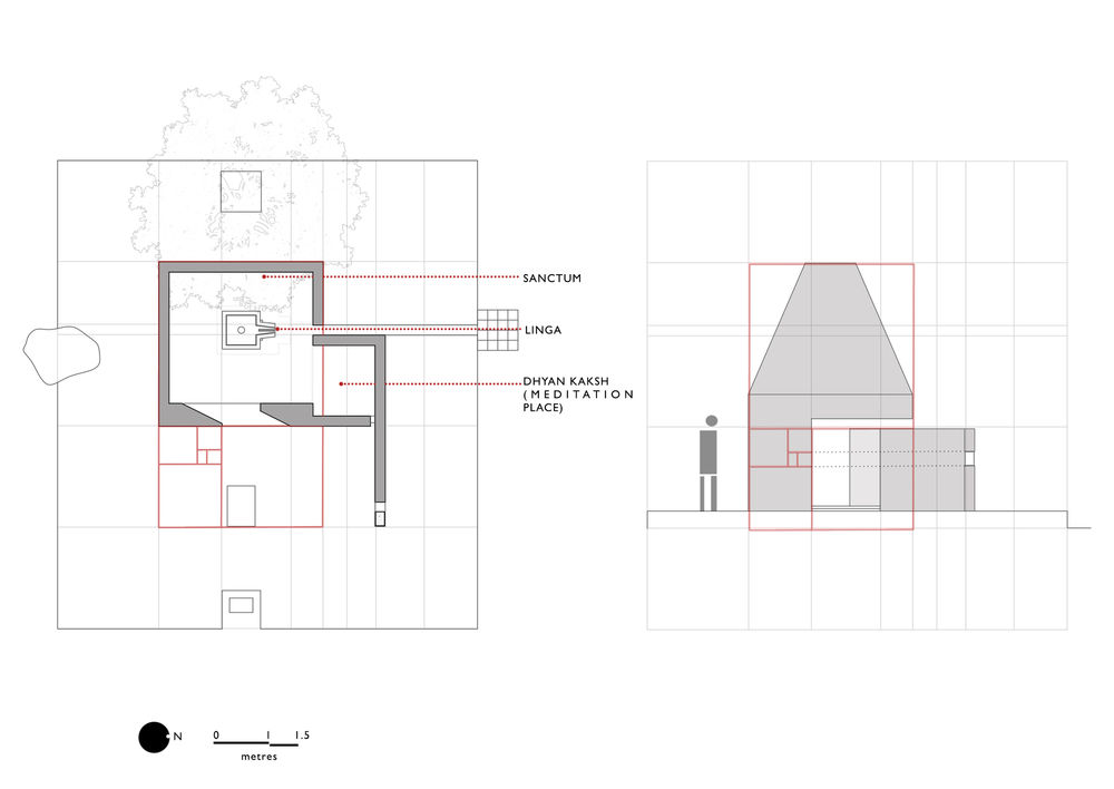 Tejorling Radiance Temple / Karan Darda Architects