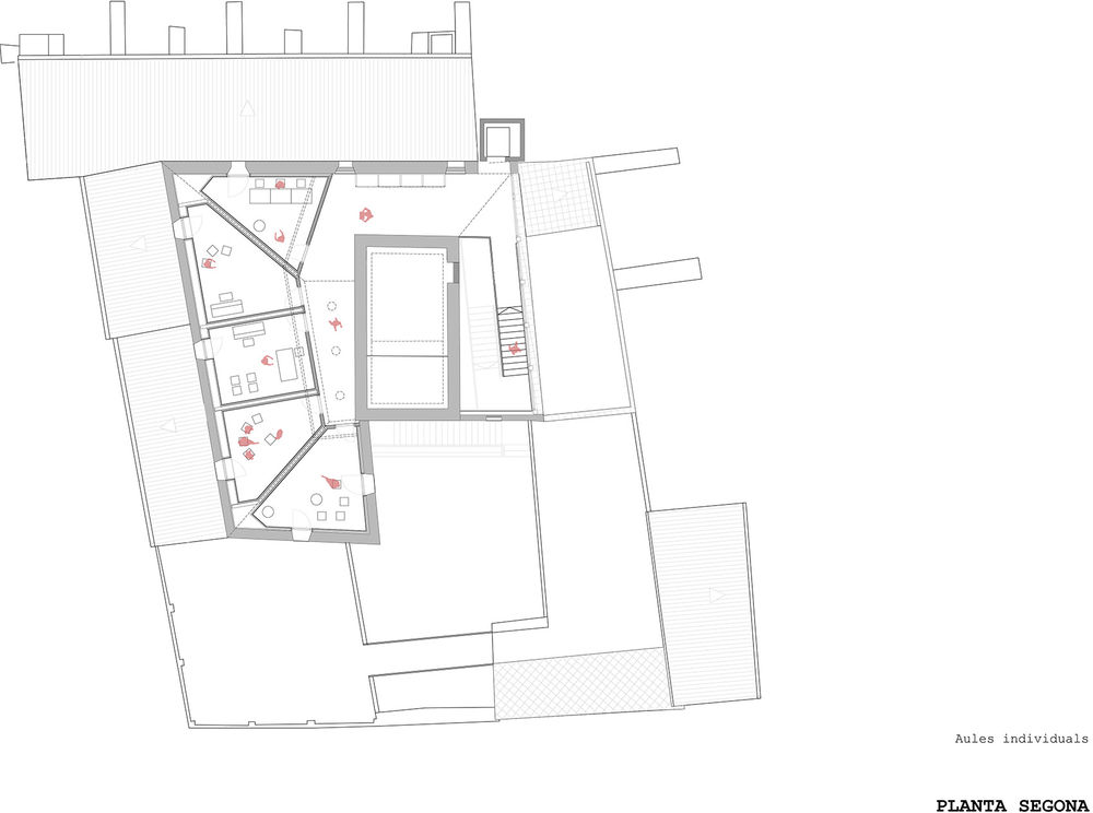 古老农舍改建而成的音乐学院 / BAMMP Arquitectes