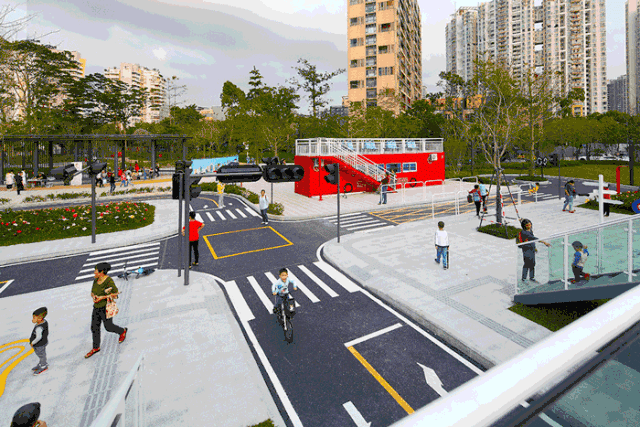 深圳福田区景田北社区公园群 | 首个社区公园群的设计魅力