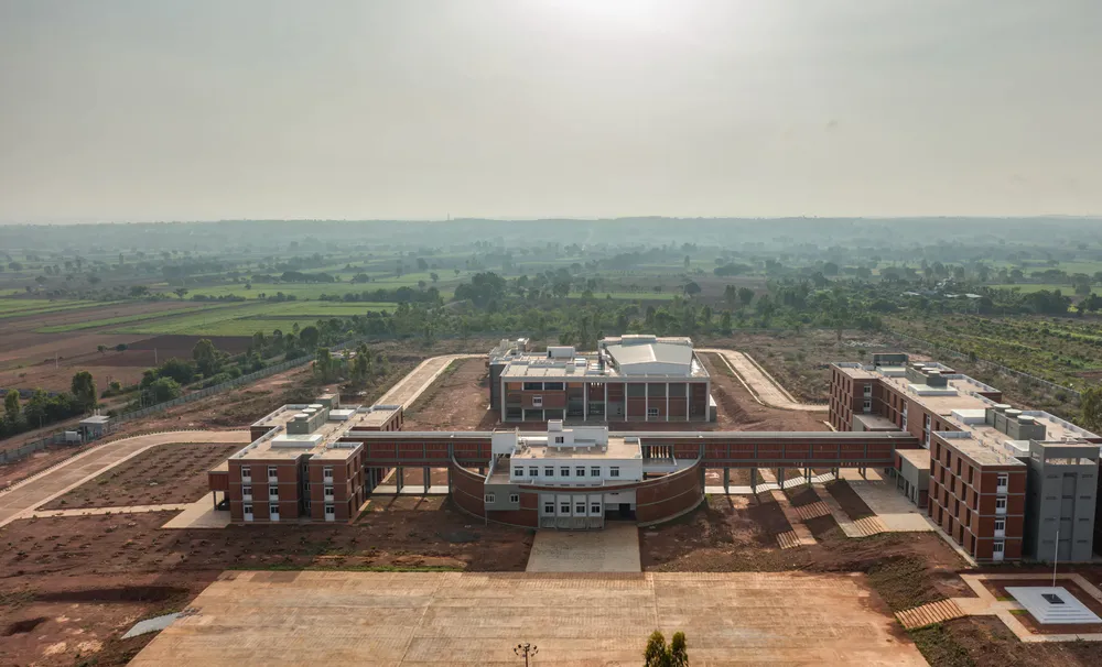 Academic block- The Sangolli Rayanna Sainik school