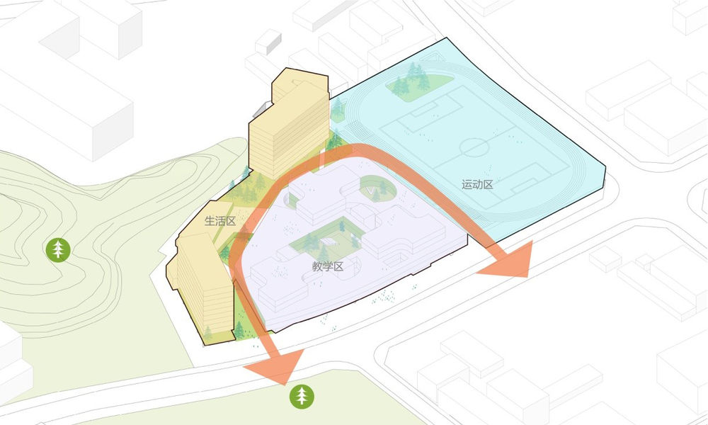 HDD华都设计丨深圳市第三十三高级中学 建筑设计 丨中国深圳