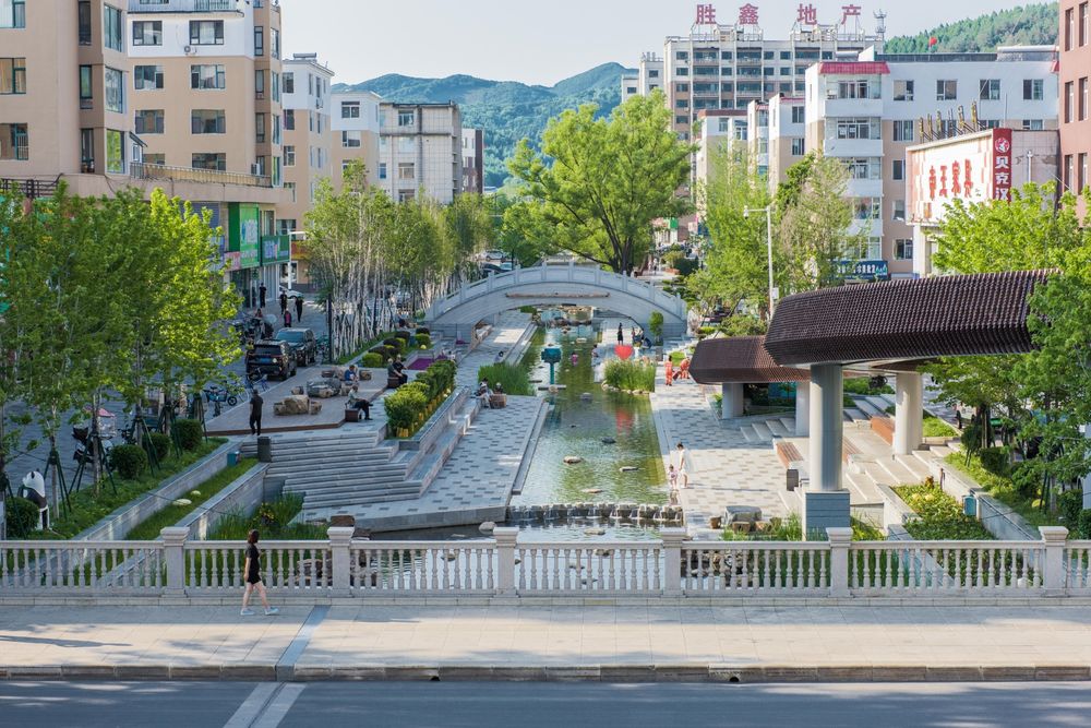 通化县乌拉草沟河综合改造项目 / 水石设计