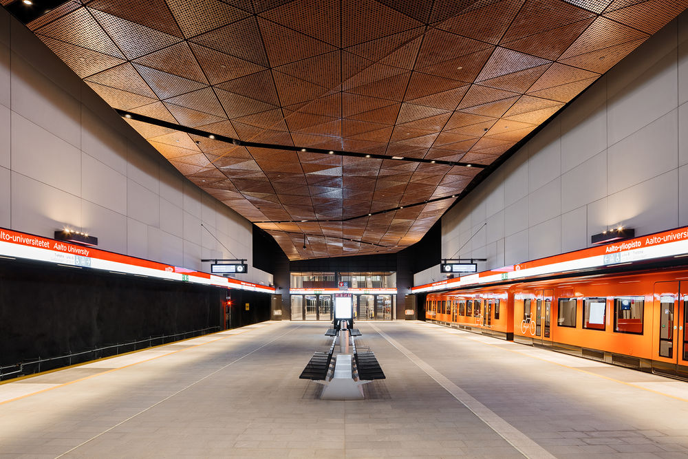 Aalto University Metro Station | ALA Architects
