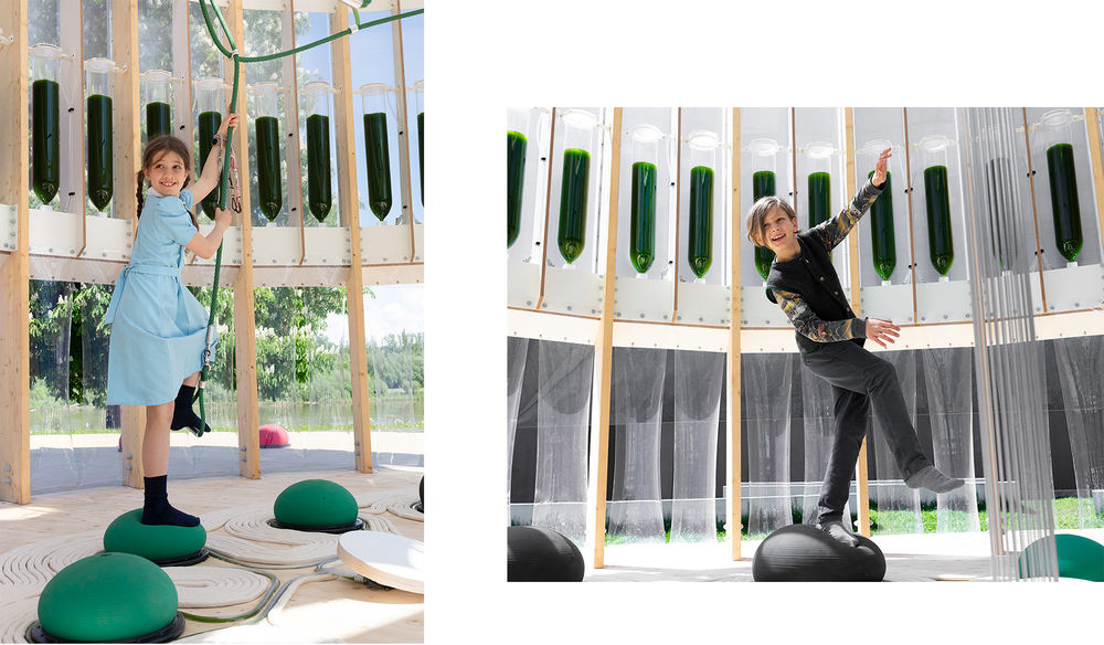 “AirBubble”空气净化游乐场，华沙 / ecoLogicStudio