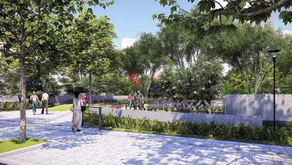 深圳福田区景田北社区公园群 | 首个社区公园群的设计魅力