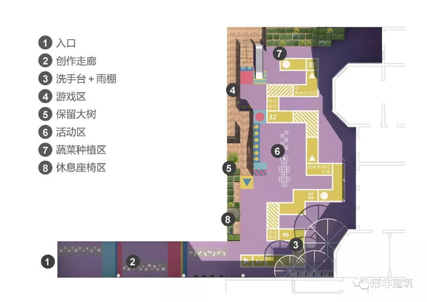 印象派庭院 | 四季方馨幼儿园的艺术空间