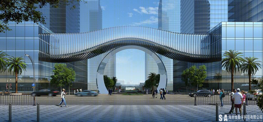 海艺术团队打造精美 3D 建筑渲染