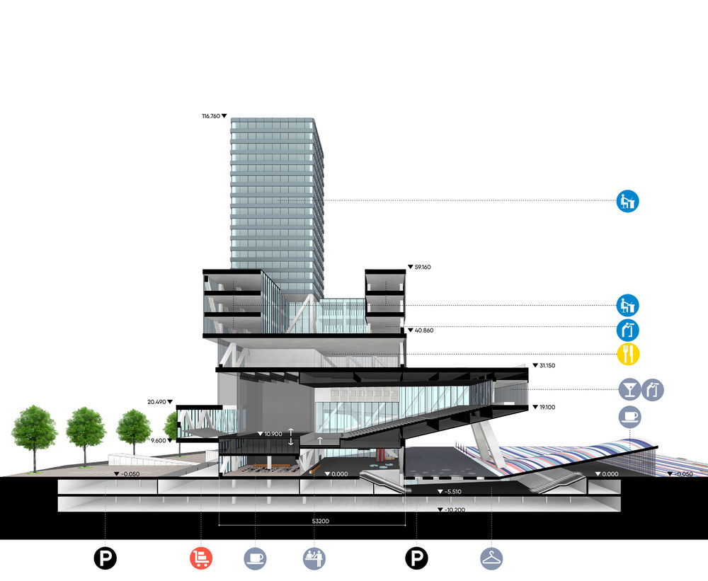 Chelyabinsk Congress Center | 现代商业文化中心设计