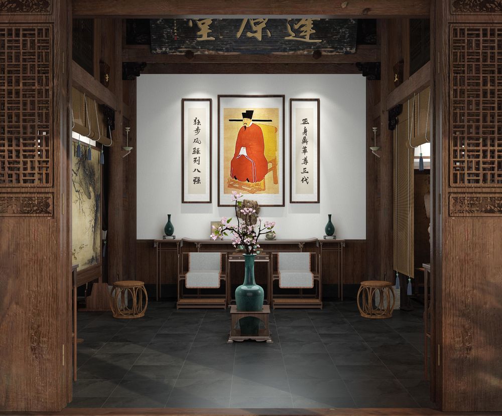 《王安石书堂》、《叶真人馆》文化空间还原及展示设计