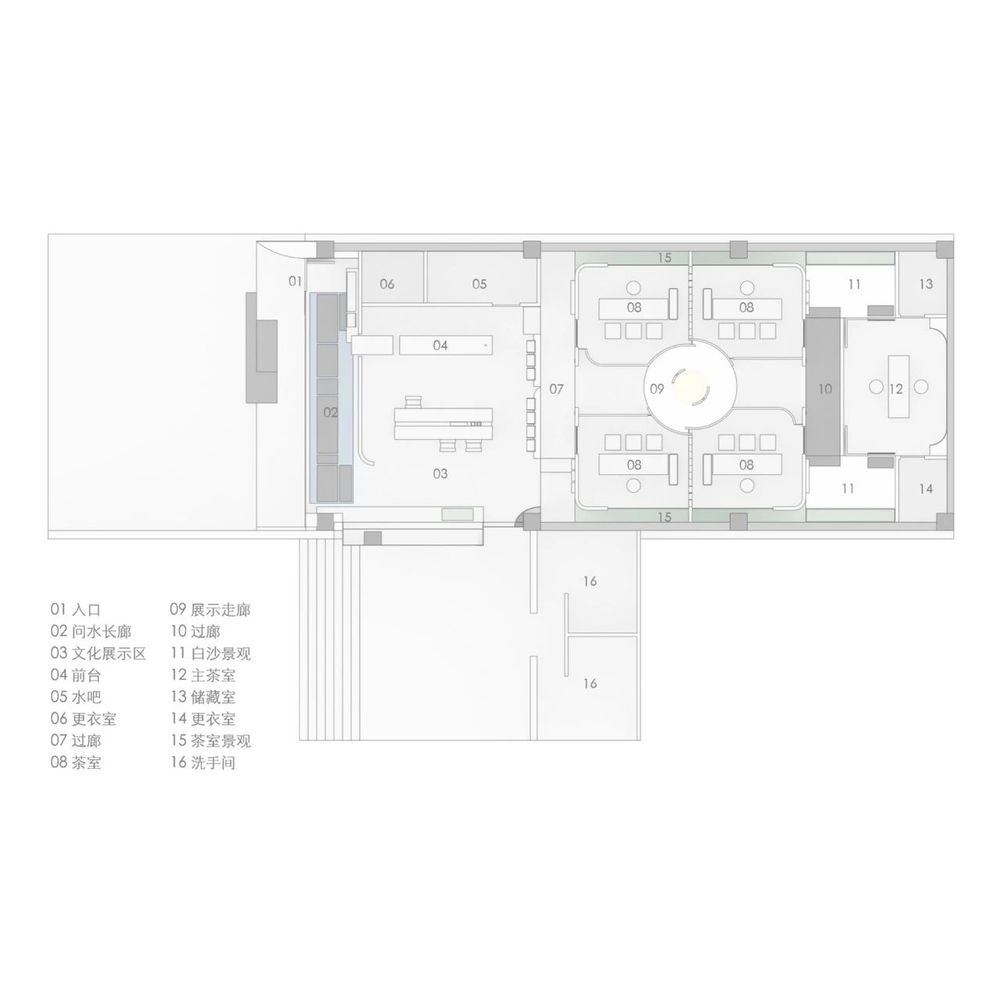 问水茶室 | 现代东方韵味的静谧空间